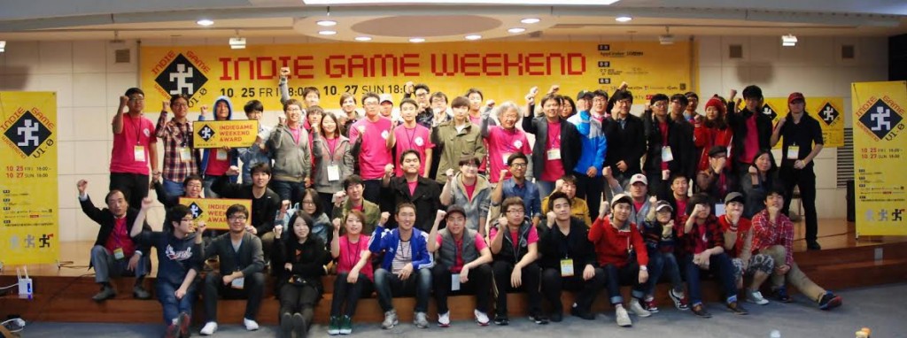 작년에 개최된 인디게임 위크엔드 2013