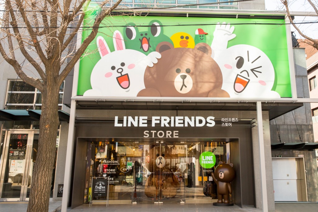 라인프렌즈 가로수길 매장-1