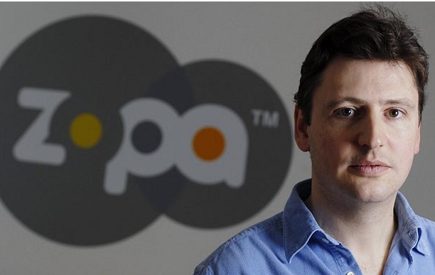 Zopa의 공동창업자이자 CEO인 Giles Andrews 
