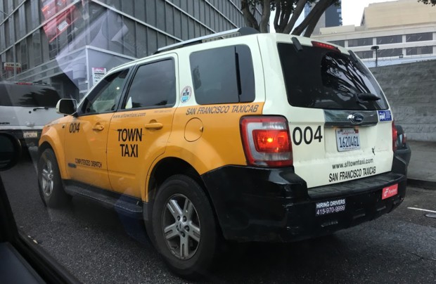 사진설명 : 샌프란시스코의 택시는 마치 멸종위기에 처한 동물처럼 보였다.