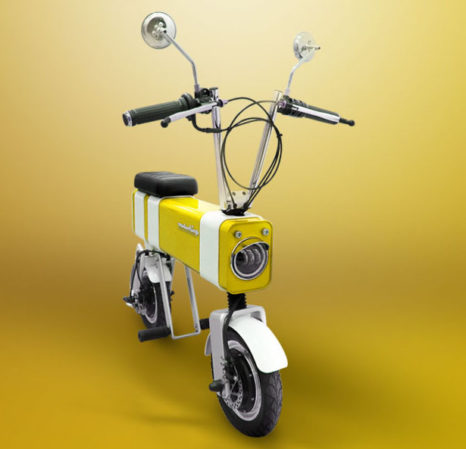 패션감 살린 도심용 전기 스쿠터