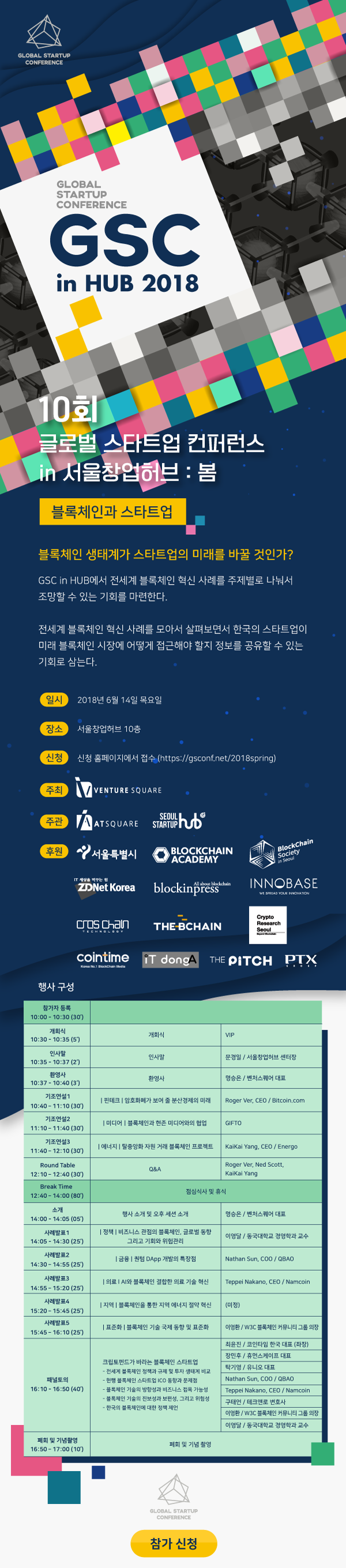 2018 GSC in HUB 2018