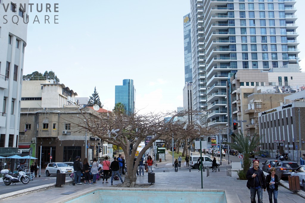 텔아비브의 스타트업 중심지인 로스차일드 거리 