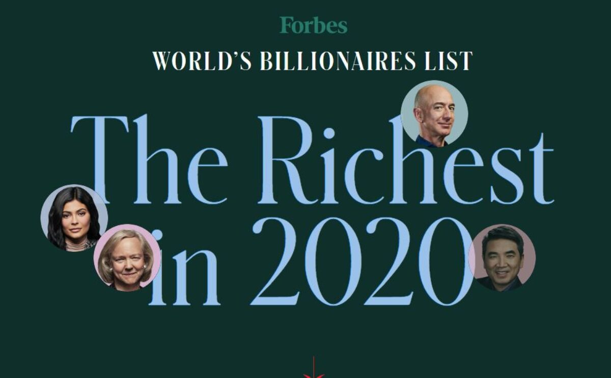 [위클리블록체인] 포브스 부자 명단 속 암호화폐 인물은 누구?