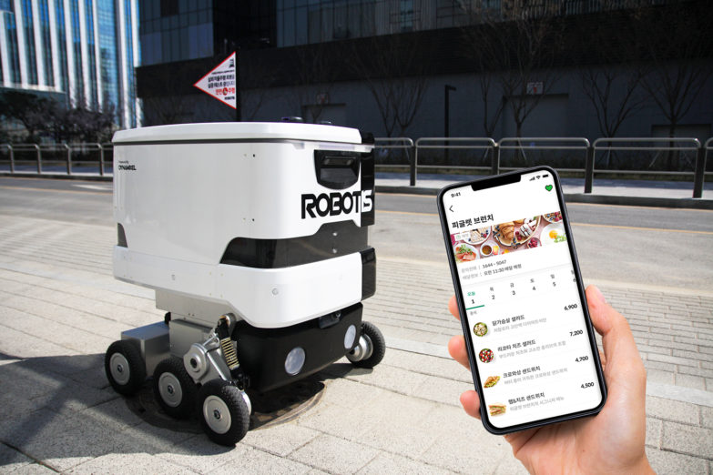 식권대장, 앱으로 예약하면 로봇이 점심 식사 배달