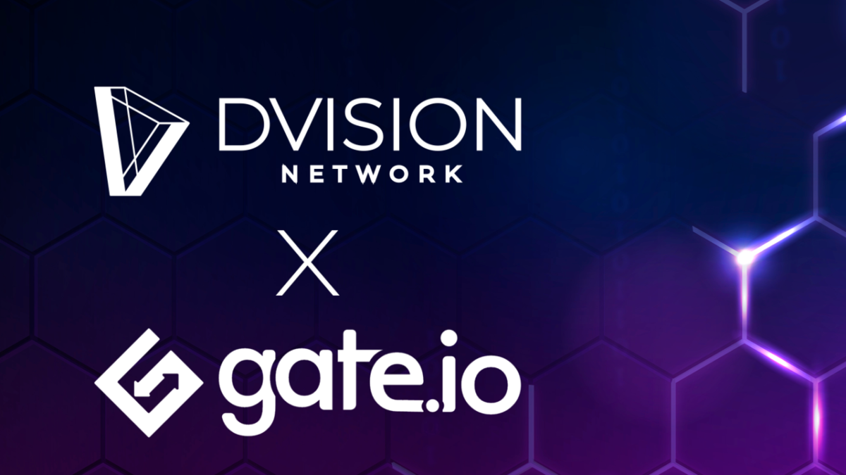 메타버스 플랫폼 디비전, 게이트아이오(Gate.io) 상장