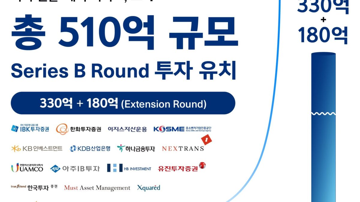 뽀득, 180억 원 투자 유치.. 