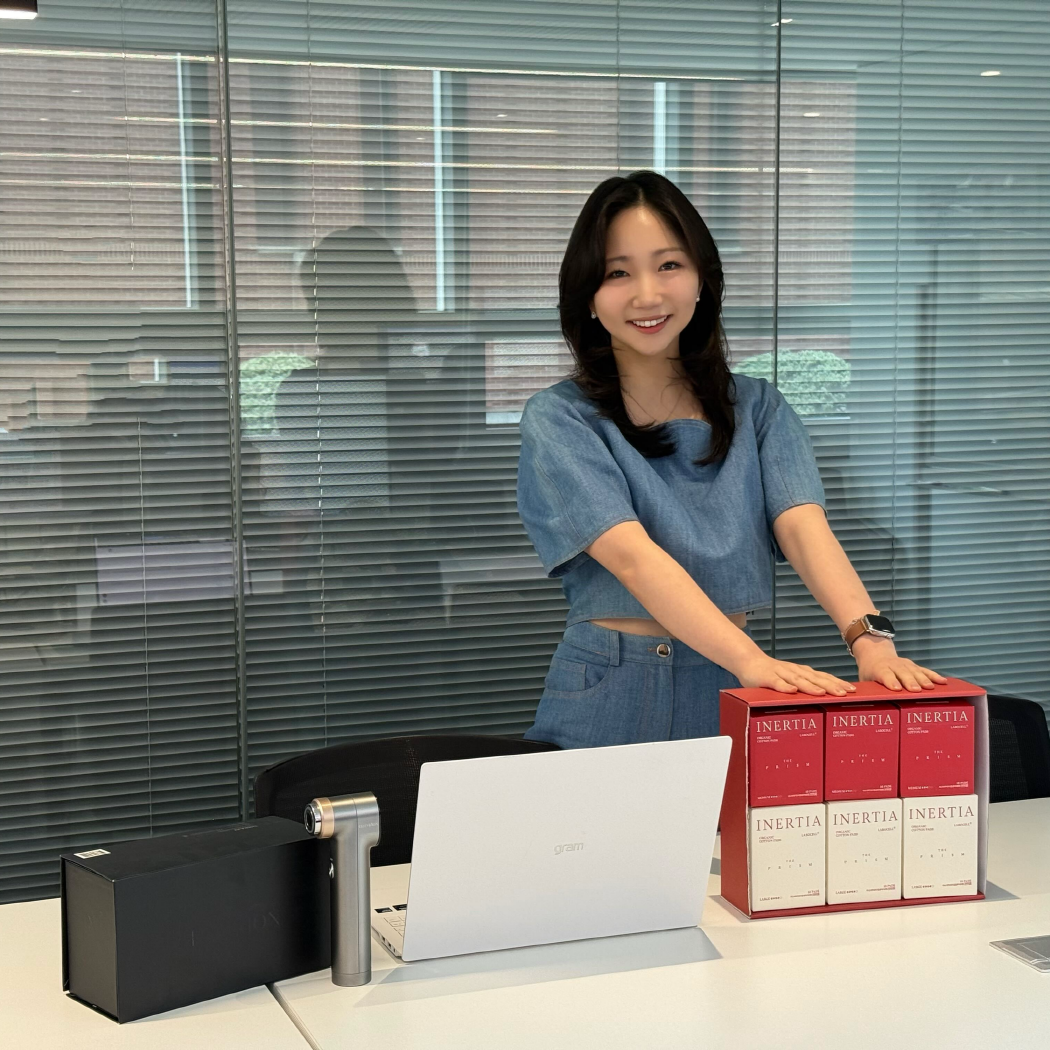 从卫生巾到美容设备，Inertia 展望了下一代韩国美容产品。 - 벤처스퀘어