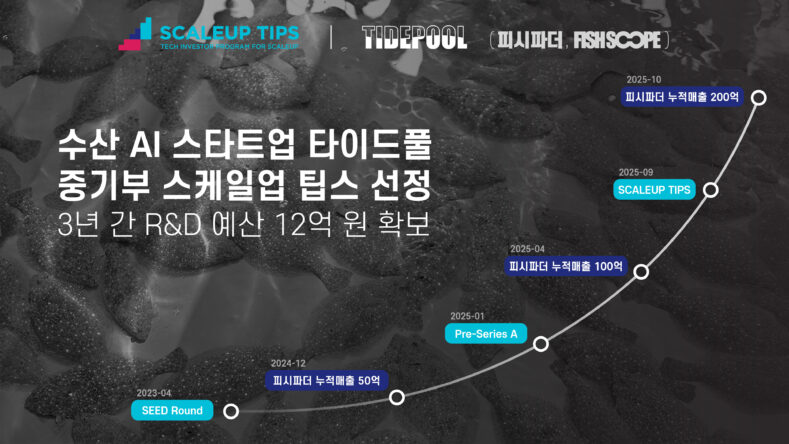 타이드풀, 중기부 '스케일업 팁스' 선정 - 뉴스 썸네일 이미지