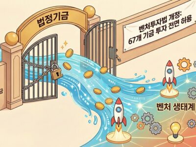 모든 법정기금, 벤처투자 빗장 풀렸다...복권기금 등 67개 기금 벤처투자 전면 허용