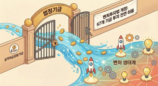 모든 법정기금, 벤처투자 빗장 풀렸다...복권기금 등 67개 기금 벤처투자 전면 허용